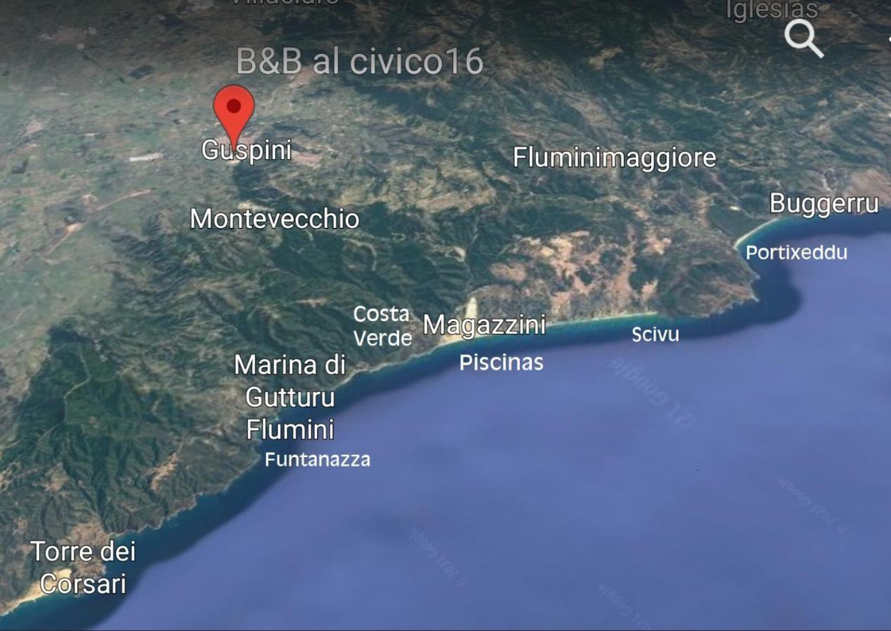 B&B Al Civico16 Guspini Dış mekan fotoğraf